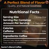 Savior's Blend Coffee Premium Espresso Ground Coffee, Dark Roast, Colombian-Ethiopian-Peruvian