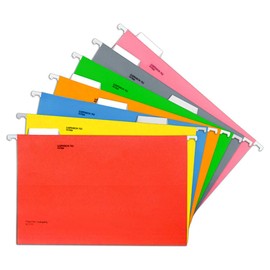 Hanging Folder A4, 7 Pieces, Hanging File with Index, File Case, Document Case, Documents, Files, Documents, Music Notes, Receipts, Resume Storage, School, Office, Hotel, Stationery, Office Supplies