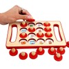 Children Wooden Memory Matching Game with Double Sided Cards Interactive