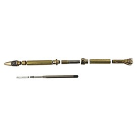 Penn State Industries PKCAT24 Cat Twist Ballpoint Pen Kit Woodturning Project (1, Gold)