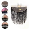 13x4 Lace Frontal Closure Kinky Curly Ear to Ear HD