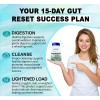Gwynne Suplementos 15 Day Cleanse Desintoxicación Avanzada Inntestinal,Soporte intestinal y