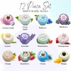EvolutionUSA 12pc Bloom Bath Bombs with Toys