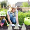 Relaxdays Plant Cover, 24x Set, Hat, Protection, Frost Prevention, Growth