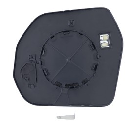 EAP Passenger Side Mirror Glass Compatible with Toyota Tundra 2022-2025, Heated Without Auto Dimming 879020C010