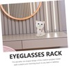 GANAZONO Creative Cat Resin Eyeglass Holder Stylish Desktop Glasses Stand