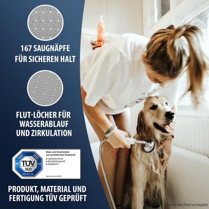 RIDDER Playa Bath Mat 38 x 80 cm Dark Green