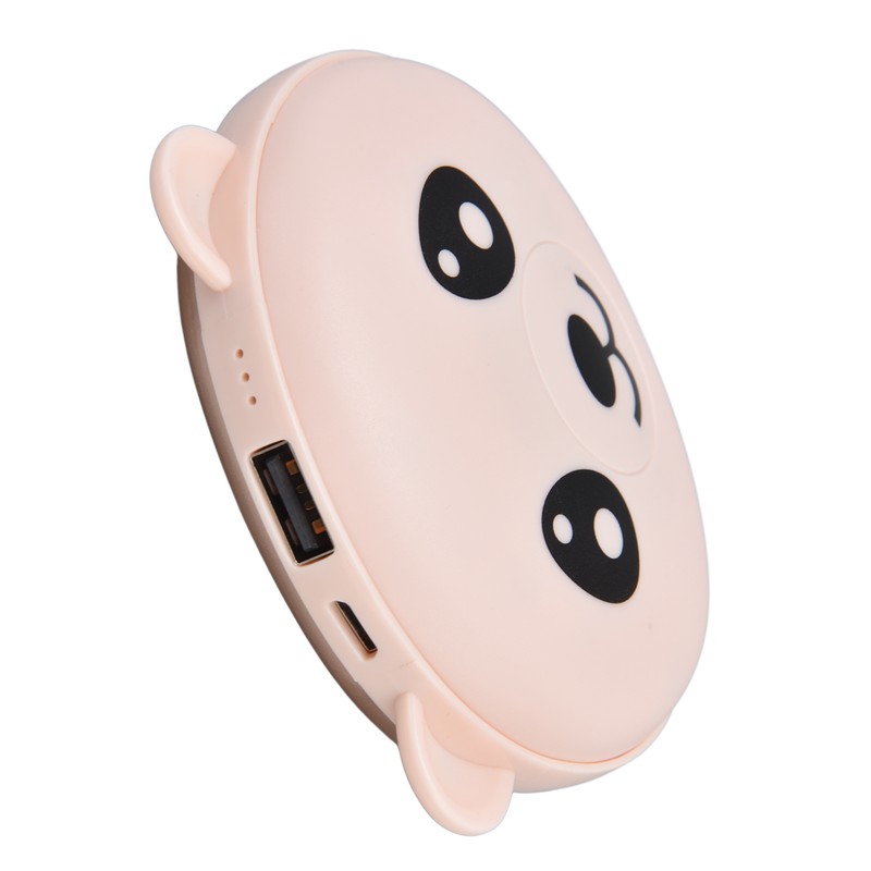 Hand Warmer Mini Portable Double Sides Heating USB Rechargeable Winter