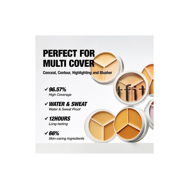 Tfit Cover Up Pro Concealer Cobertura Completa Variantes