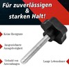 PRIOstahl Locking screw star grip screw star nut - M8