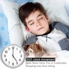 YUPVM 2Pcs Non-Ticking Quartz DIY Wall Clock Movement Mechanism Kit