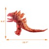 Generic Large Fire Beast Action Figure - 12.7" Long, 6.6"