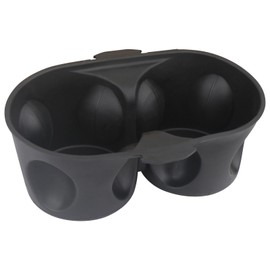 Osompar Console Center Cup Holder Liner Insert Compatible with 2011-2020 Dodge Grand Caravan 2011-2016 Chrysler Town Country Replaces 1WV70DX9AA