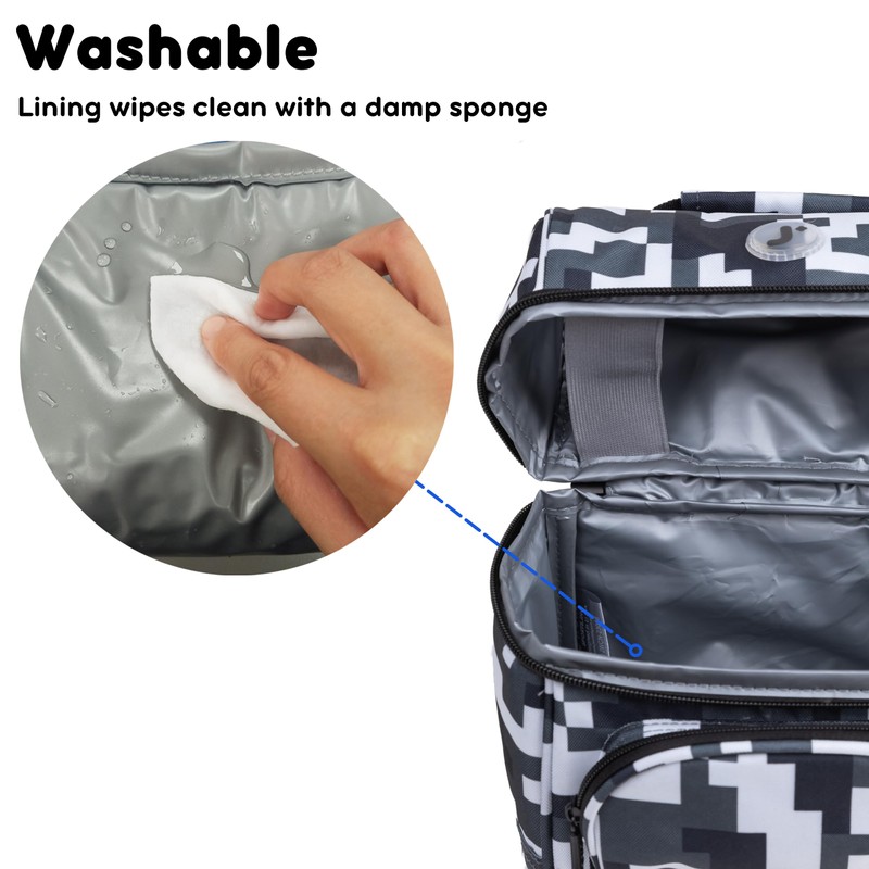 J World Corey Kids Lunch Bag. Insulated Lunch-Box for Women,