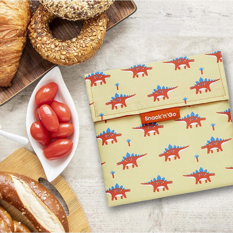 Roll'eat ® - Snack'n'Go Animals | Children's Snack Bag, Reusable