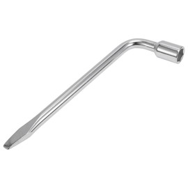 RATCHROLL 1 Pcs Universal Socket Wrench 26.5x8.3cm Spanner Socket Remover Hexagon Carbon Steel 19mm for Car Motorcycle Dirtbike L Shaped Wrench Sleeve Flat Head