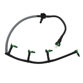 Hoypeyfiy Injector Fuel Return Leak Off Pipe Replacement for Ford Transit Mk7 Mk8 Transit Custom 2.2 1761934 BK2Q9K022AF BK2Q-9K022-AF 9801197080
