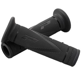 Daytona ProGrip 98150 Motorcycle Grip Handle Diameter 0.8 inch (22.2 mm) 4.8 inches (122 mm) Standard Rubber End Penetration 837 Type Black