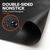 Reusable Nonstick Oven Liner Mat, PTFE Fiberglass Heat Resistant Protector