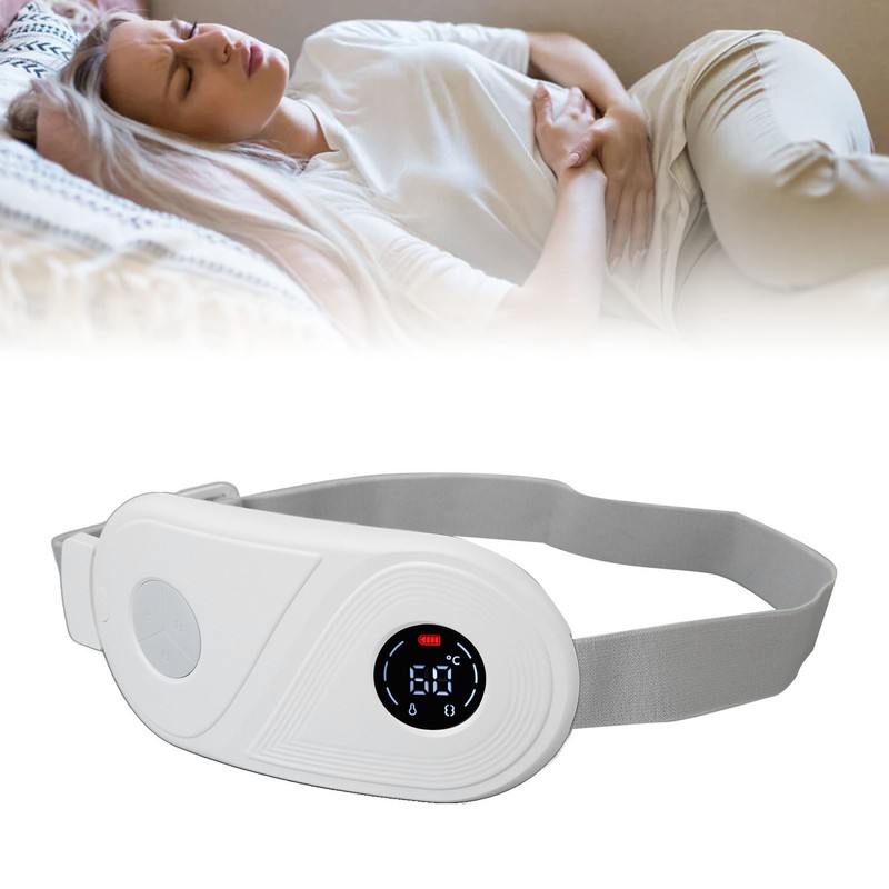 Portable Cordless Heating Belt 3 Heat Levels 3 Vibration Modes
