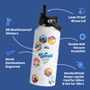 LET'S WANDER World Explorer Adventure Water Bottle with 50 Waterproof