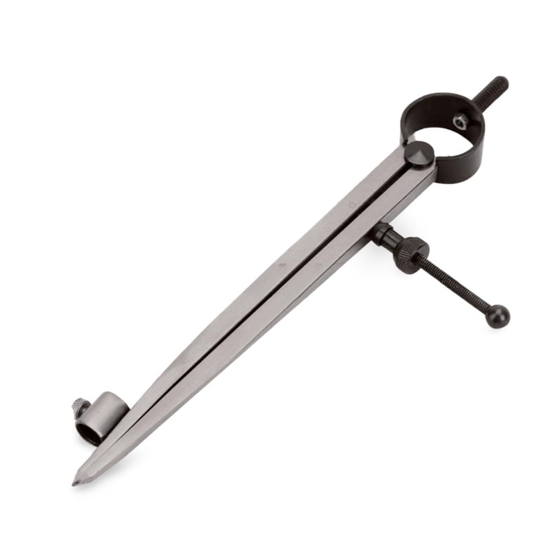 Uccellino Drafting Compass, Architectural Compass, Spring with Pen Holder, Scuff