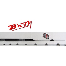 B'N'M BnM SILVER CAT MAGNUM 8' CATFISH CASTING ROD, CRAPPIE POLE MAG80CN CAST B&M