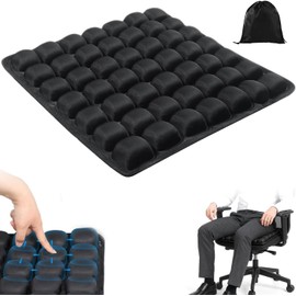 Cojín inflable para avión DMAÓ – Soporte 3D, hasta 150 kg, portátil