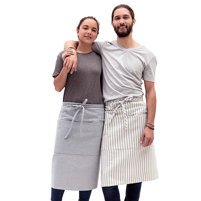 MEEMA Chef Bistro Aprons for Women With Pockets, Utility Loop