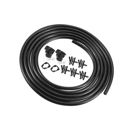 PARSKILO 2pcs Windshield Washer Nozzle for Dodge Durango 2011-2021 2.5 Meters Hose with Gasket Connectors Kit Replaces 68269108AA 5182367AA Benefit