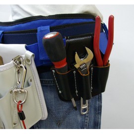 Kozuchi SP-A3 Black Floor Leather Pliers Holder for 7 Inches 3 Pieces