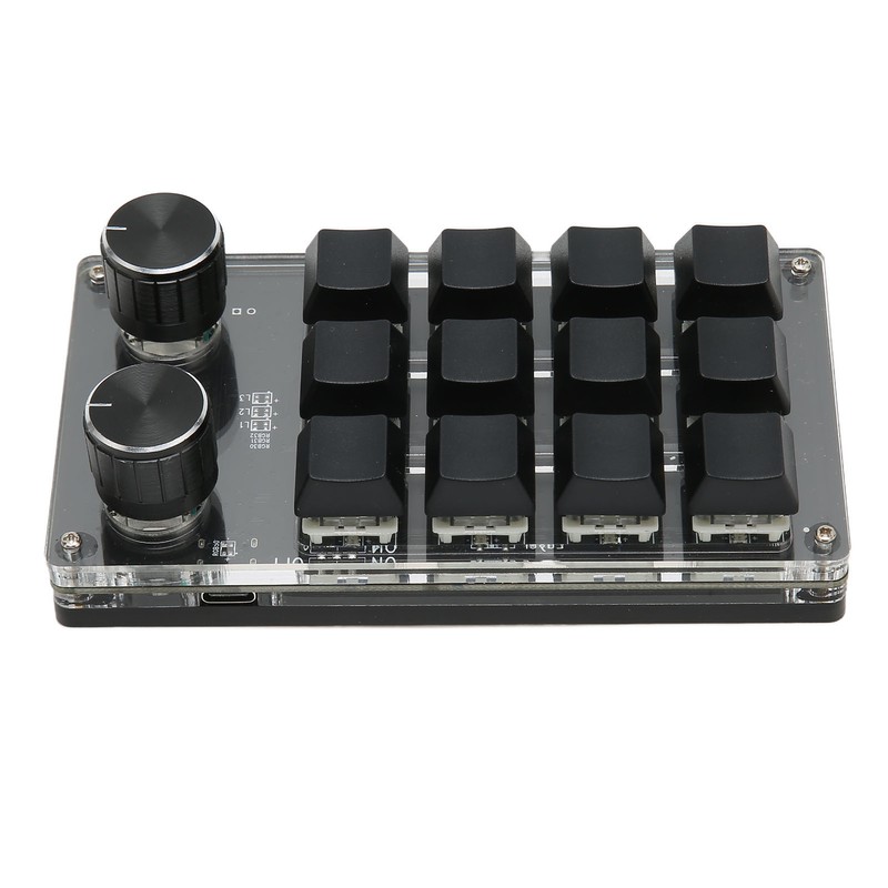 Mini Keypad 1 Handed Mechanical Keyboard Wired USB Programmable Macro