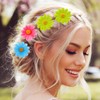 CAKURE Daisy Hair Clips Light Up Flower Hair Pins Cute