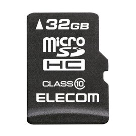Elecom MF-MSD032GC10R MicroSD Class 10 32 GB Data Recovery Service Included 1 Year