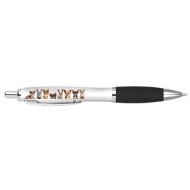 DV DESIGN 1 x Chihuahua Black Pen - Dogs Puppy Animals Pets Stationary School Equipment Teacher Friend Kids Girls Boys Christmas Birthday #81348