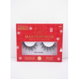 Kiss HOLIDAY EDITION Lash Couture, BEAU MONDE, False Eyelashes w/ Glue, 1 pair
