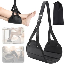 Reposapiés de Avión de Portátil, Hamaca de Pie de Avión, Hamaca de Oficina,hamaca de pie para accesorios de viaje en avión