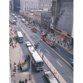 Philadelphia Pa Parade 1971 Fire Trucks Tiller Vintage Photograph Print 8.5x11"