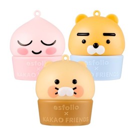 (esfolio)카카오프렌즈X에스폴리오 톡톡팝 립밤 3종(택1) 캐릭터 키링 증정 (esfolio) Kakao Friends X esfolio Tok Tok Pop Lip Balm 3 Types (Choose 1) Character Keyring Gift