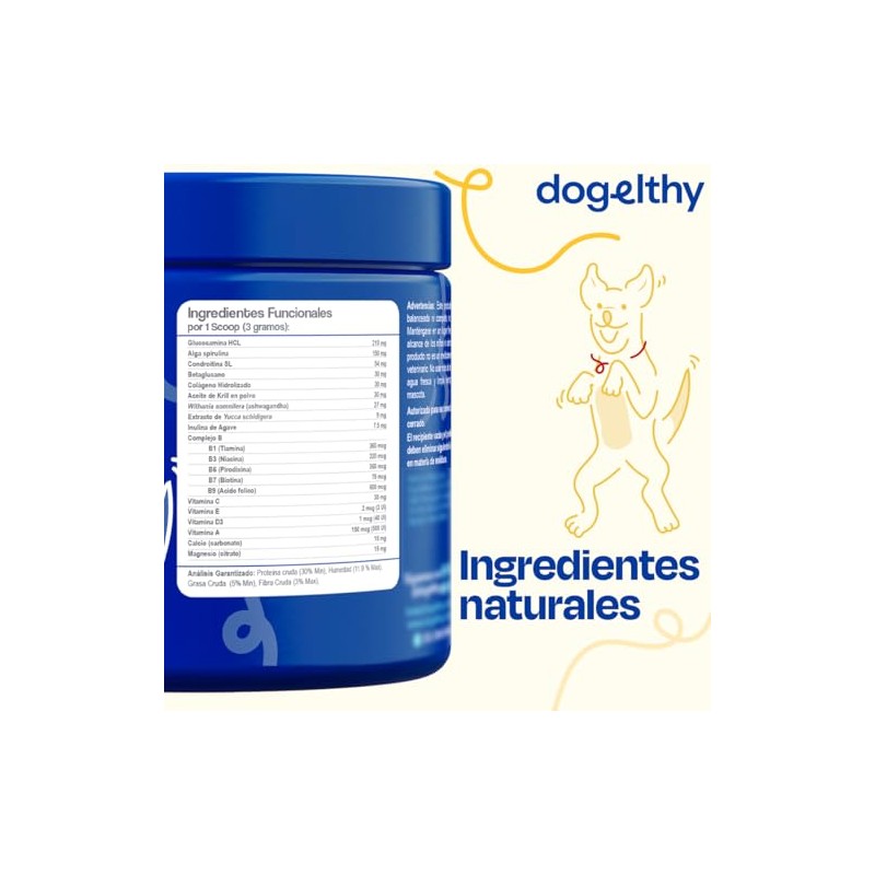 Dogelthy Multivitamínico 20 en 1 para Perros