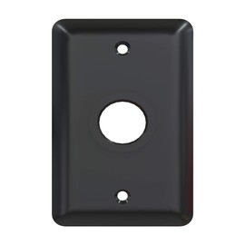 HEATGENE 2401 Wall Plates Matte Black - Compatible with HEATGENE Flat Bars Towel Warmers(Include Model: HG-R64135, HG-R64136, HG-R64137 Series, and HG-R6441VB, HG-R6441G, and HG-R64170 Series)