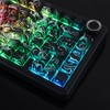 Tsungup Shine Through PBT Keycaps,138 Keys Custom Cool Dragon Pattern