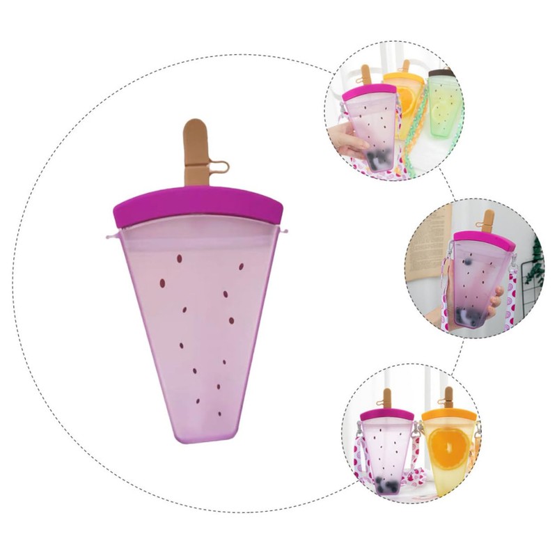 Healeved Large Capacity Straw Cup Portable Drinking Cup with Straw