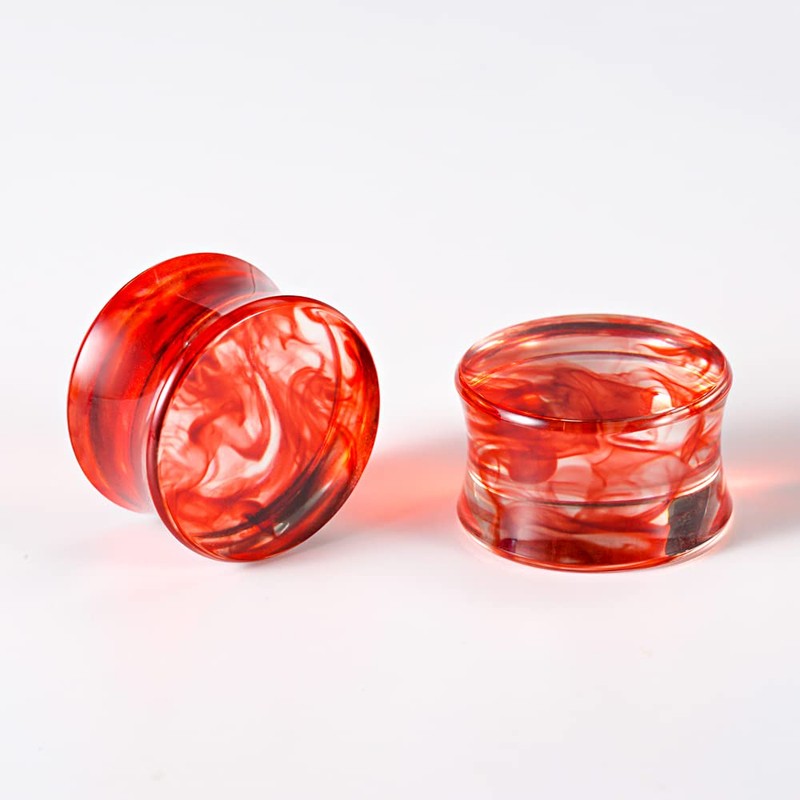 TBOSEN 16PCS Set Mixed Acrylic Ear Gauges Plugs and Tunnels