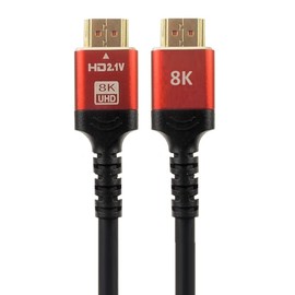 Avalanche câbles HDMI 8K de 5m, 48 Gbit/s Haut débit HDMI 2.1, 4K 120 Hz 144 Hz, 8K 60 Hz, HDR dynamique, DTS:X, 2K, 1080P, 3D, eARC EG1005-5M