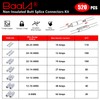 BAALA 520 PCS Non Insulated Butt Connectors Kit,26-8 Gauge Butt