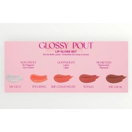 Beauty Creations Glossy Pout set de 5 birllos labiales