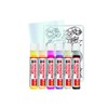 Marabu KiDS 306000000005 - KiDS Window Colour Set "Princess", 6