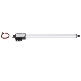 12V Micro Linear Actuator, 200mm Stroke, 150N Force, 4mm/s Speed, IPX4 Protection for Solar Tracker Telescopic Cylinder with End Limit Switch Overload Protection