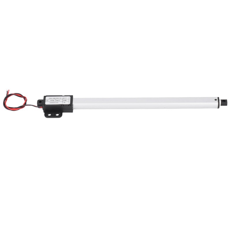 12V Micro Linear Actuator, 200mm Stroke, 150N Force, 4mm/s Speed,